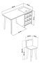 Hanah Home Juego de Mesa para Niños Soho - Blanco